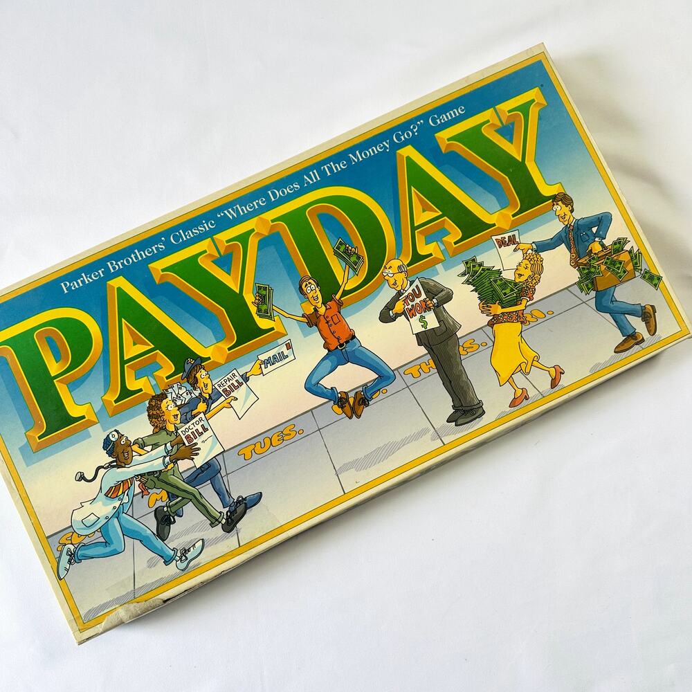Vintage 1994 Payday Board Game